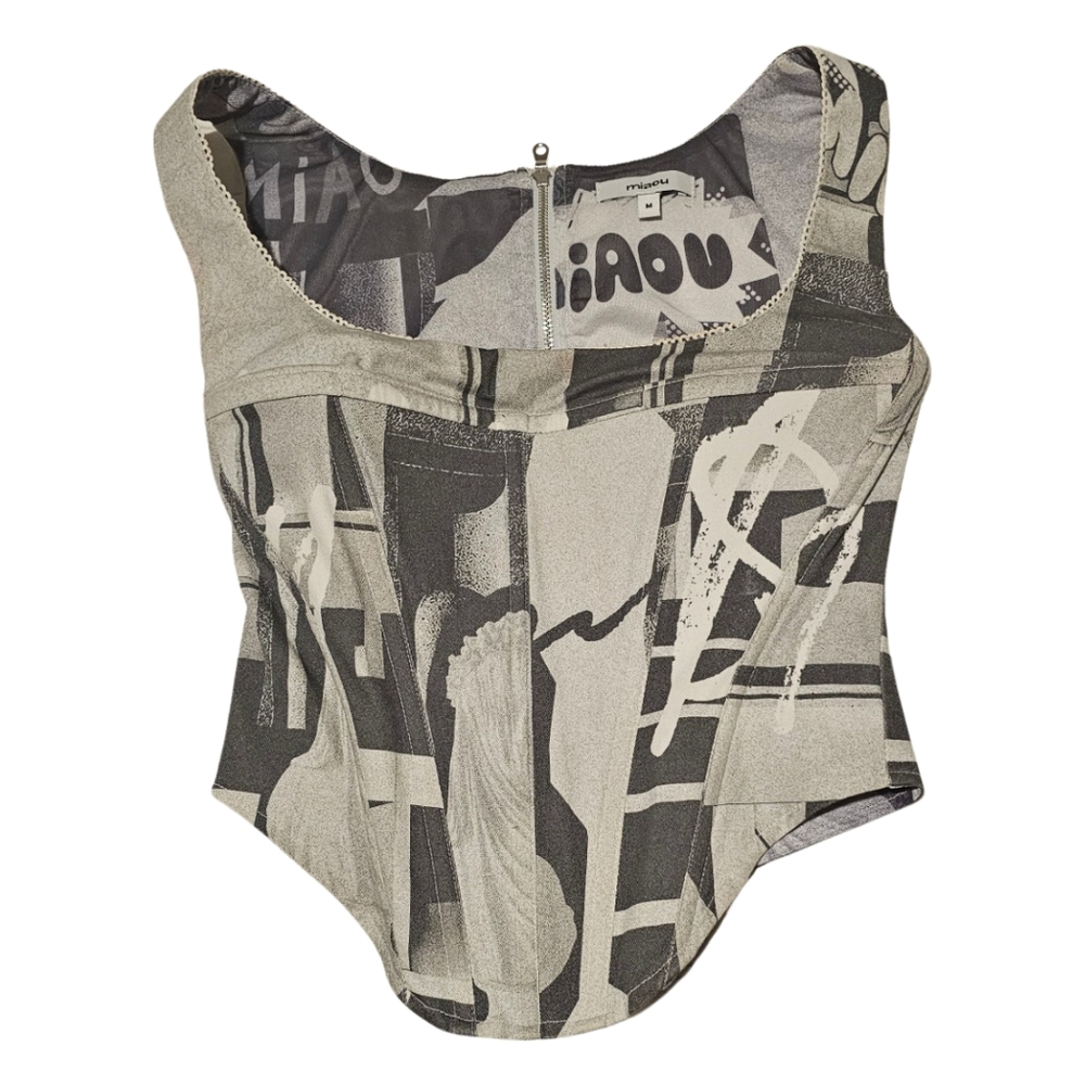 Miaou Campbell corset in stone